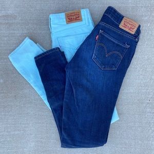 Levi skinny jeans